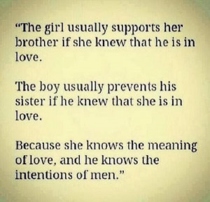 Fact of the Day - Relation of Brother and Sister
