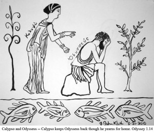 Calypso Odyssey Drawing