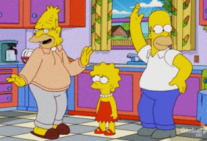 gif LOL funny gifs cartoon the simpsons simpsons homer animated homers