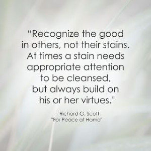 LDS Quote | Richard G. Scott http://sprinklesonmyicecream.blogspot.com ...