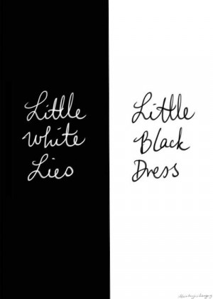 One Direction 'Little White Lies' and 'Little black dress' ️