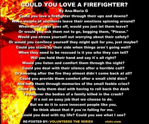 knew what I was in for before is said I do! One PROUD firefighters ...