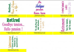 maxine retirement quotes