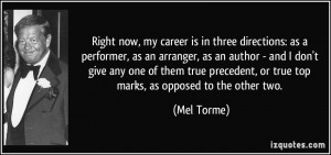 More Mel Torme Quotes
