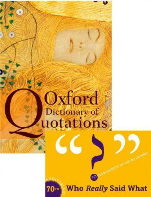 Oxford #Dictionary of Quotations/