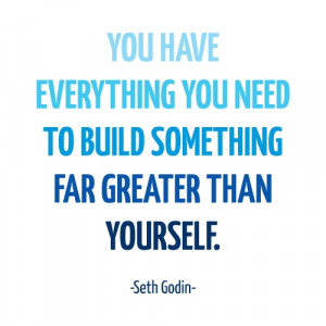 Seth Godin quote printable