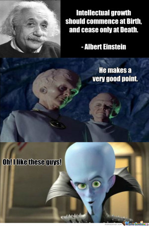 Einstein Quote - Intellectual Growth