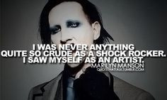 quote by marilyn manson more quote