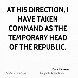 Ziaur Rahman Quotes