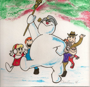Frosty The Snowman Grew