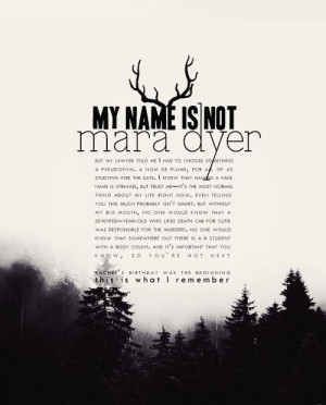The unbecoming of Mara dyer