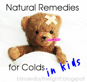 Natural Remedies For Colds in Kids