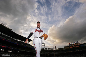 In this photo taken, May 18, 2008, Atlanta Braves third baseman ...