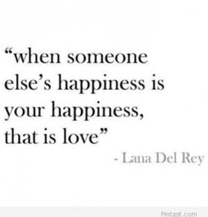 Rana del Rey quote about love
