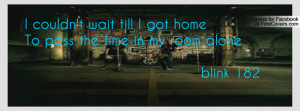 Blink 182 adams song lyrics Profile Facebook Covers
