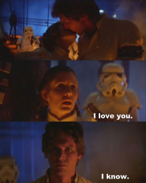 love you i know han solo | love you i know | Tumblr