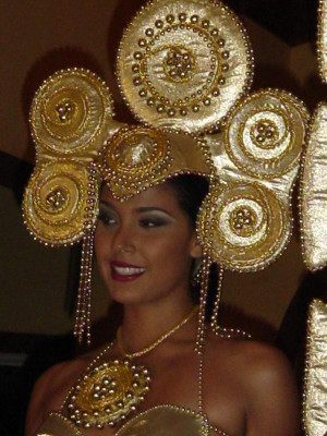 Traje Pico Miss Costa Rica Earth Quot Chaman Hecha Mujer