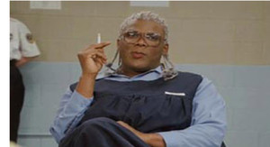 Madea serving time in prison for committing a series of crimes in ...