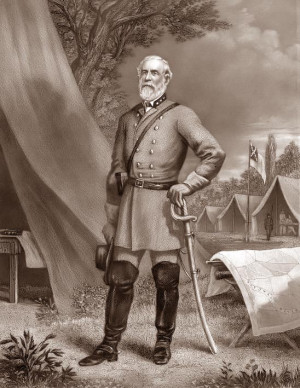 Confederate General Robert E Lee