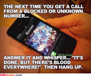 Phone prank