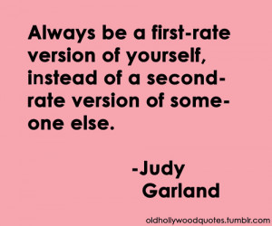 Old Hollywood Quotes