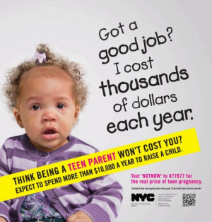 ... Parenthood slams Bloomberg administration's new teen pregnancy ads