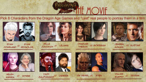 the dragon age movie meme cast by kylemallory