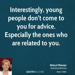 Words Advice For Young People