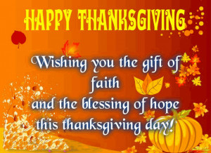 Happy Thanksgiving Wishes to you...