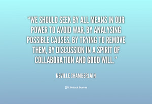 Neville Chamberlain Quotes