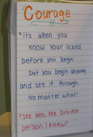 These are quotes from TKAM. Atticus says both of these things about ...