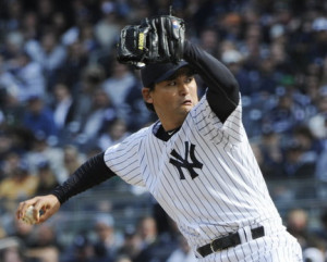 The New York Yankees have placed relief pitcher Chan Ho Park on the 15 ...