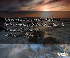 self reliance quotes