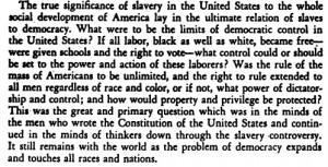 passage from Du Bois’ Black Reconstruction in America