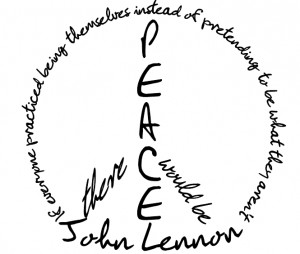 John Lennon Quote by ecachuonfire