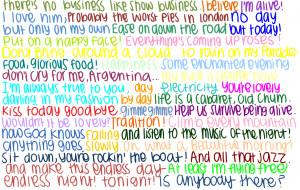 Famous Broadway Musical Quotes. QuotesGram