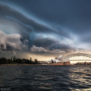 Hail Storm over Sydney, Australia | Photography by Daniel Tran
