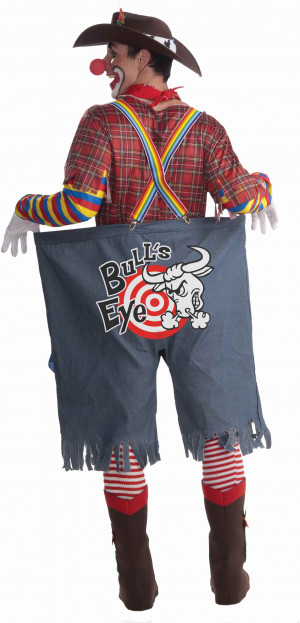 Home > Rodeo Clown Adult Costume