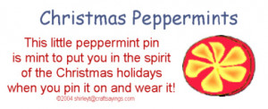 Peppermint Pin/Ornie