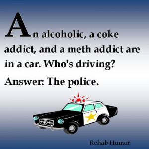 aa slogans and sayings | Alcoholic Humor: Who's Driving Joke