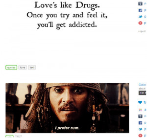 rum johnny depp pirates of the caribbean quotes love
