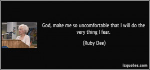 More Ruby Dee Quotes