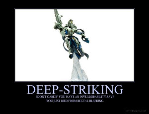 Ouch...or Misadventures With The Deep Strike Mishap Table