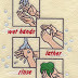 Hand Washing Instructions Framed Picture or Wall Hanging