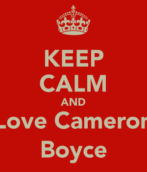 keep calm and love cameron boyce