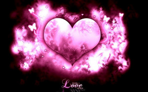 Pink-Love-Heart-wallpaper