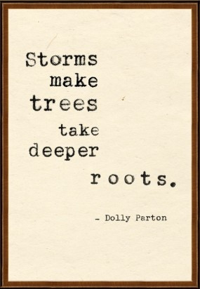 storms make us stronger