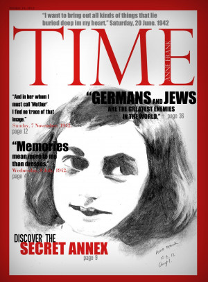 Anne Frank Magazine Cover