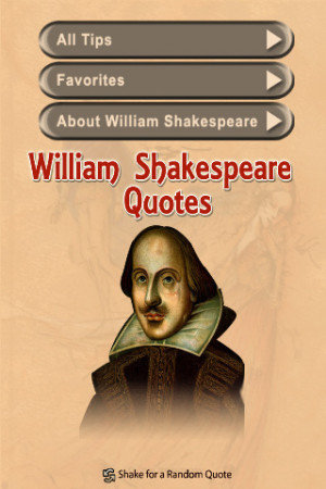 William Shakespeare Inspirational Quotes iPhone App & Review