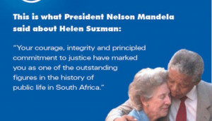 ... the DA was criticised for using an image of Mandela with Helen Suzman
